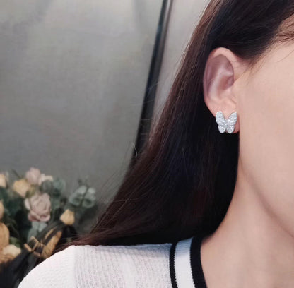 [Lumi Jewels]BUTTERFLY ALL DIAMOND EARRINGS
