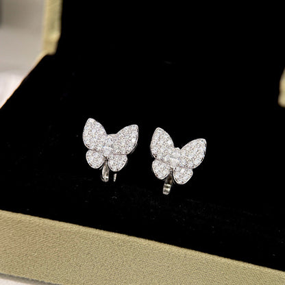 [Lumi Jewels]BUTTERFLY ALL DIAMOND EARRINGS