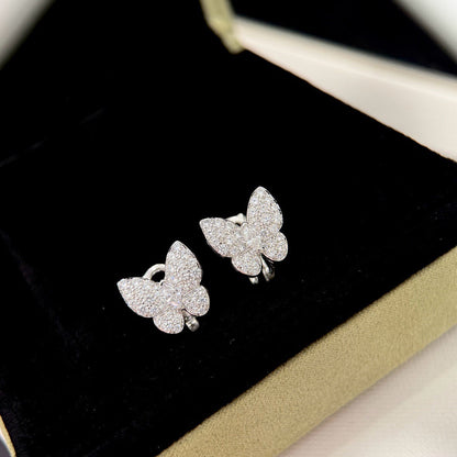 [Lumi Jewels]BUTTERFLY ALL DIAMOND EARRINGS
