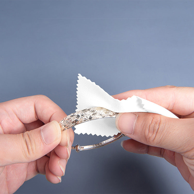 LINGETTES ANTIOXYDANTES DE NETTOYAGE ET D'ENTRETIEN PROFESSIONNEL POUR BIJOUX