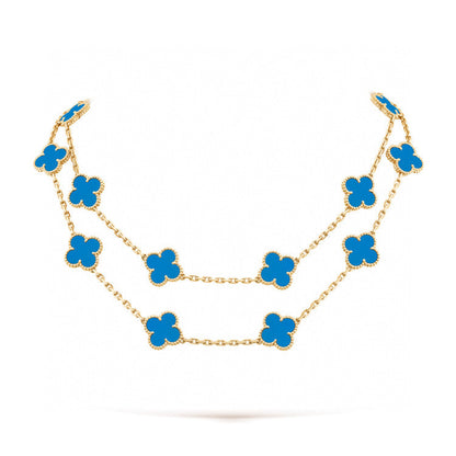 [Lumi Jewels]CLOVER 20 MOTIFS TURQUOISE GOLD