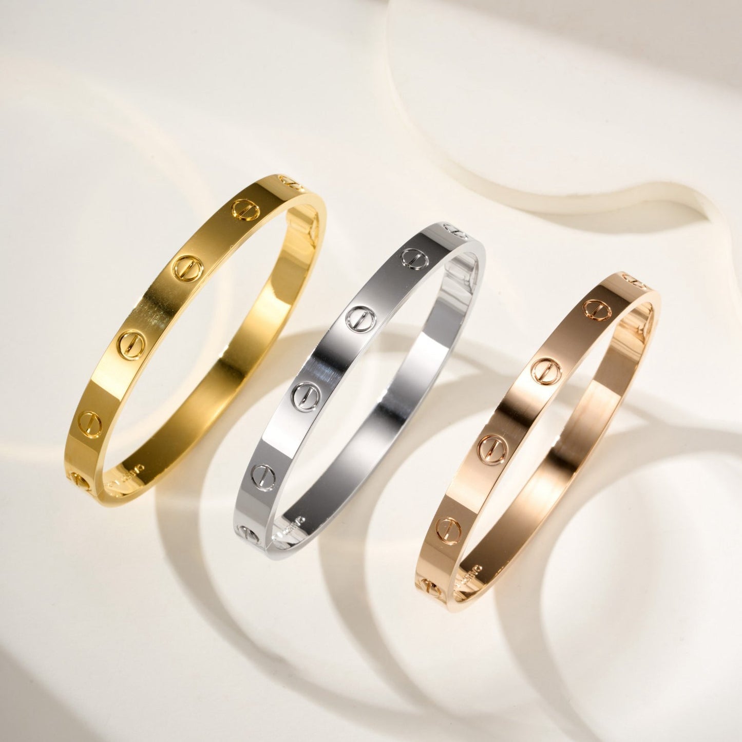 [Lumi Jewelery]LOVE BRACELET 6.1MM NO DIAMONDS