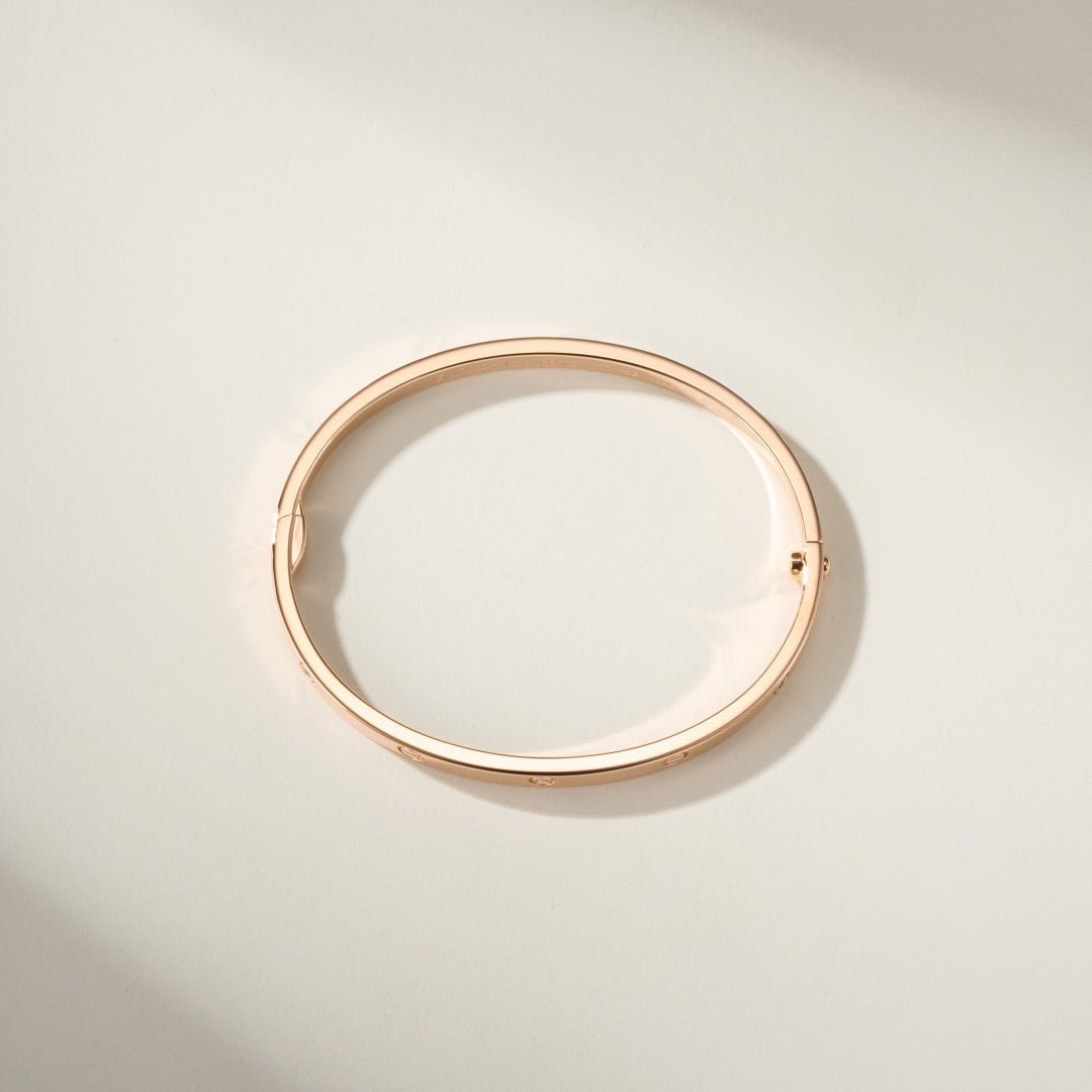 [Lumi Jewelery]LOVE BRACELET 3.65MM 6 DIAMONDS