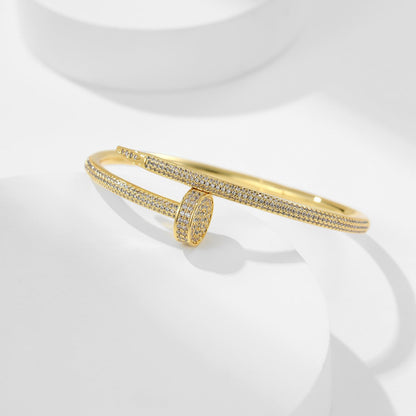 [Lumi Jewelery]JUSTE BRACELET 3.5MM ALL DIAMONDS