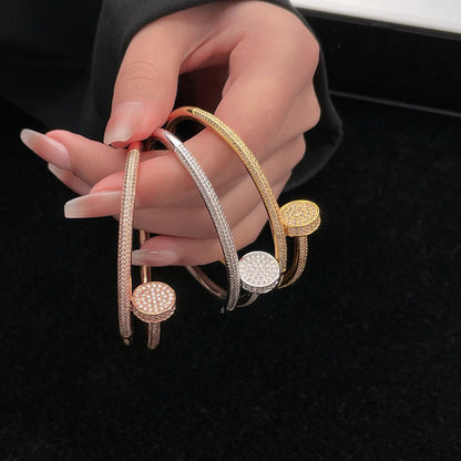 [Lumi Jewelery]JUSTE BRACELET 3.5MM ALL DIAMONDS