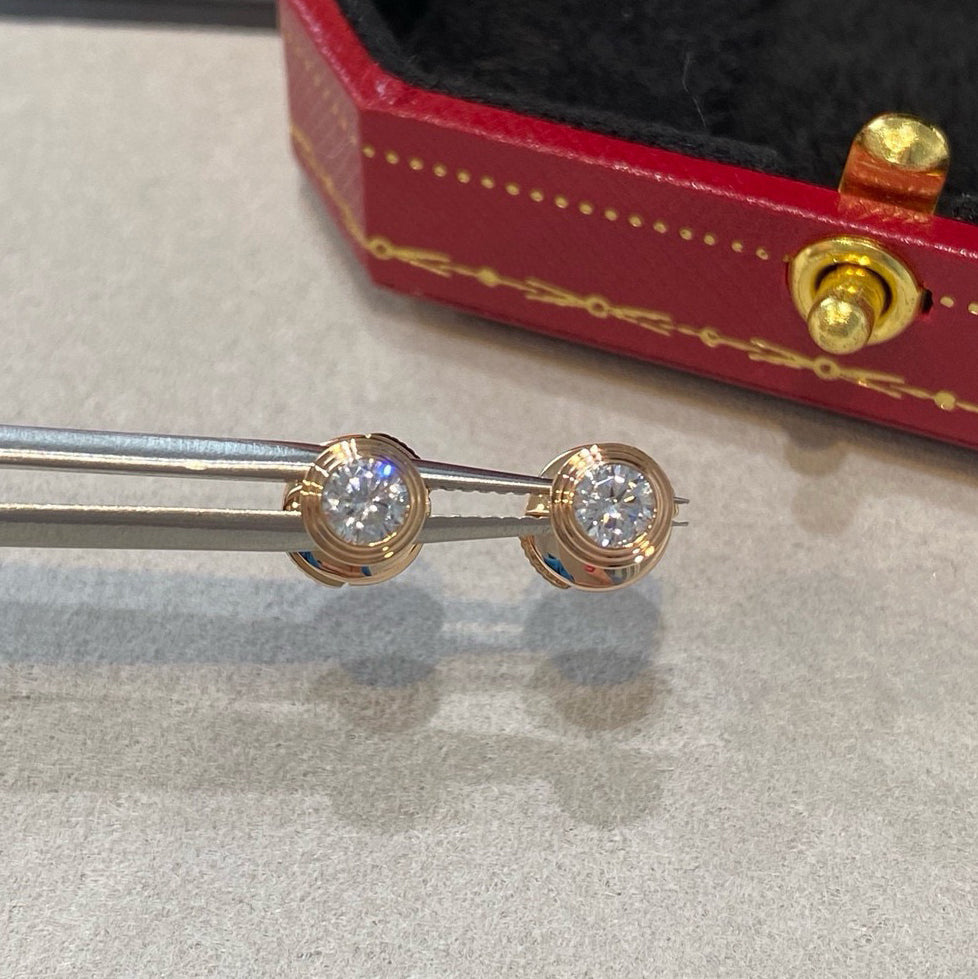 [Lumi Jewelery]DAMOUR DIAMOND EARRINGS