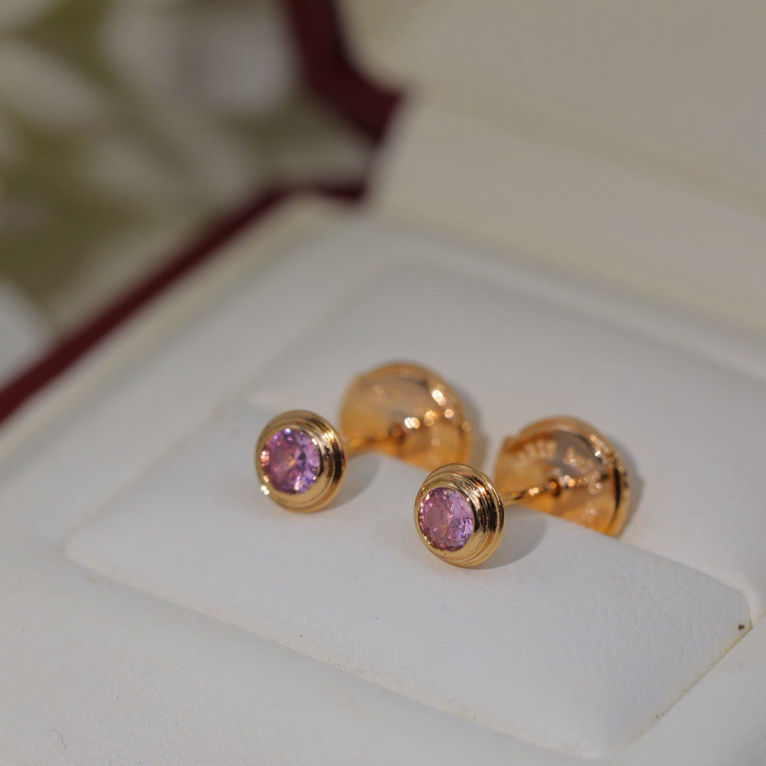 [Lumi Jewelery]DAMOUR PING DIAMOND EARRINGS