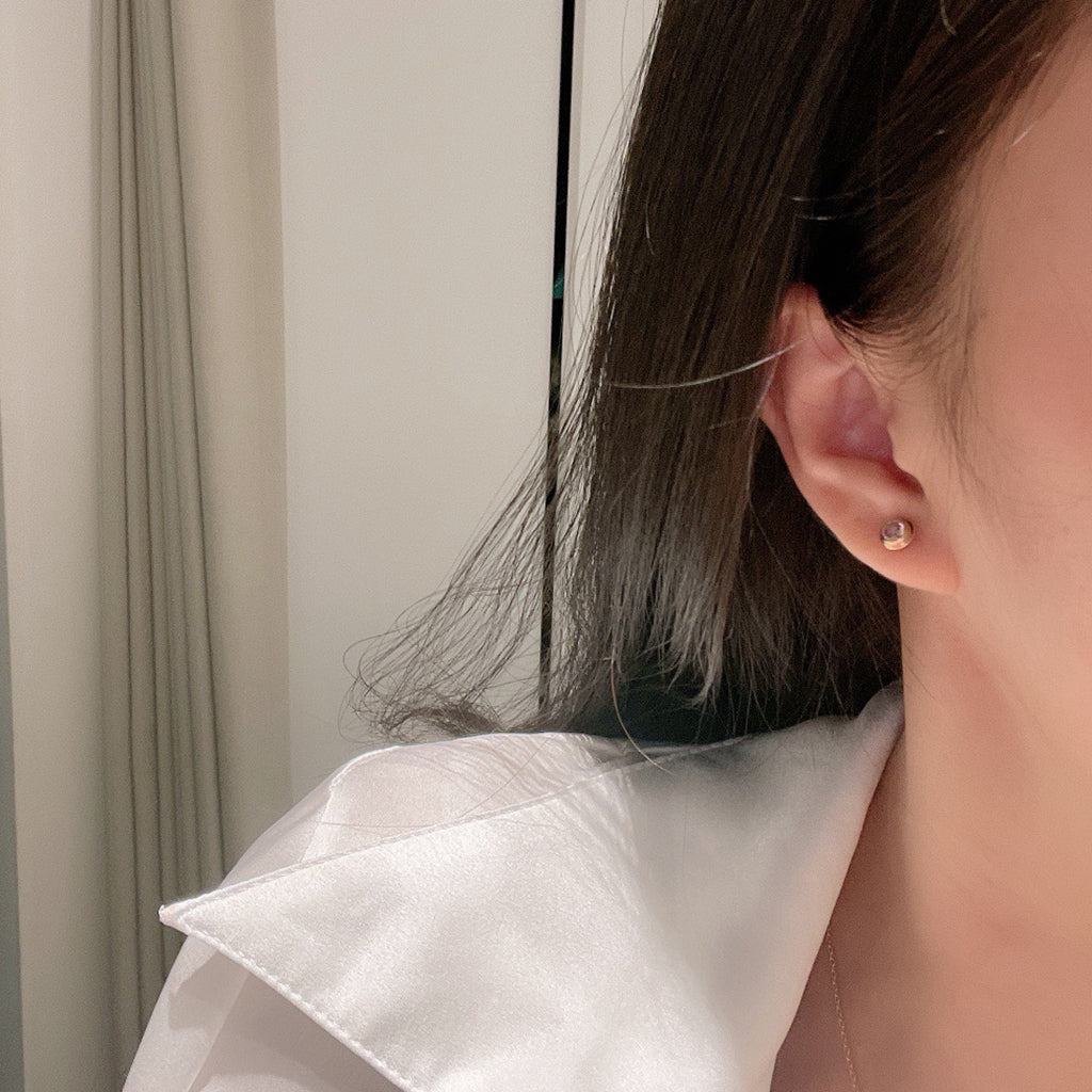 [Lumi Jewelery]DAMOUR PING DIAMOND EARRINGS