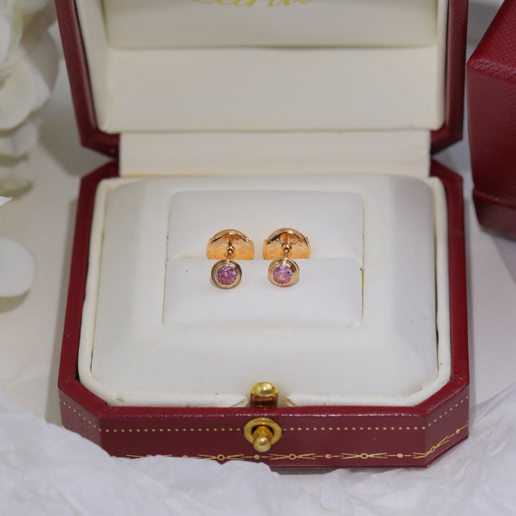 [Lumi Jewelery]DAMOUR PING DIAMOND EARRINGS