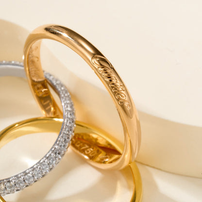 [Lumi Jewelery]TRINITY 2.5MM RING COLLECTION
