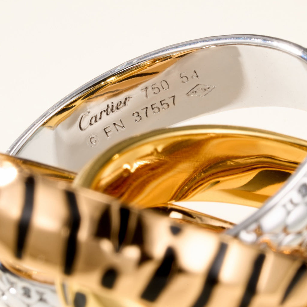 [Lumi Jewelery]TRINITY  RING LEOPARD PRINT