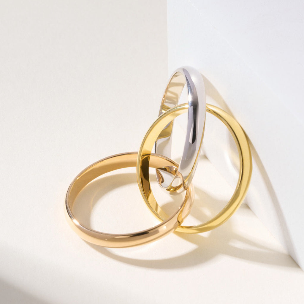 [Lumi Jewelery]TRINITY 2.5MM RING COLLECTION