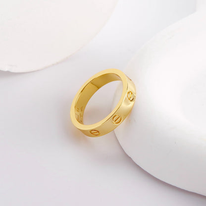 [Lumi Jewelery]LOVE RING 3.6 MM NO DIAMOND