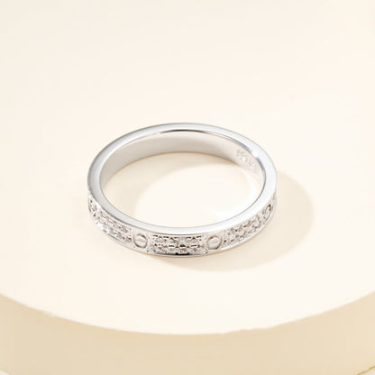 [Lumi Jewelery]LOVE RING 2.65MM DIAMOND