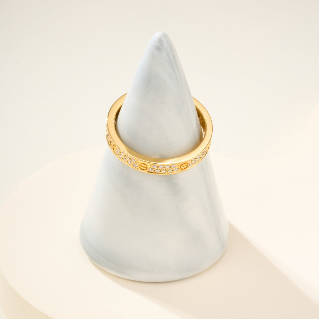 [Lumi Jewelery]LOVE RING 2.65MM DIAMOND