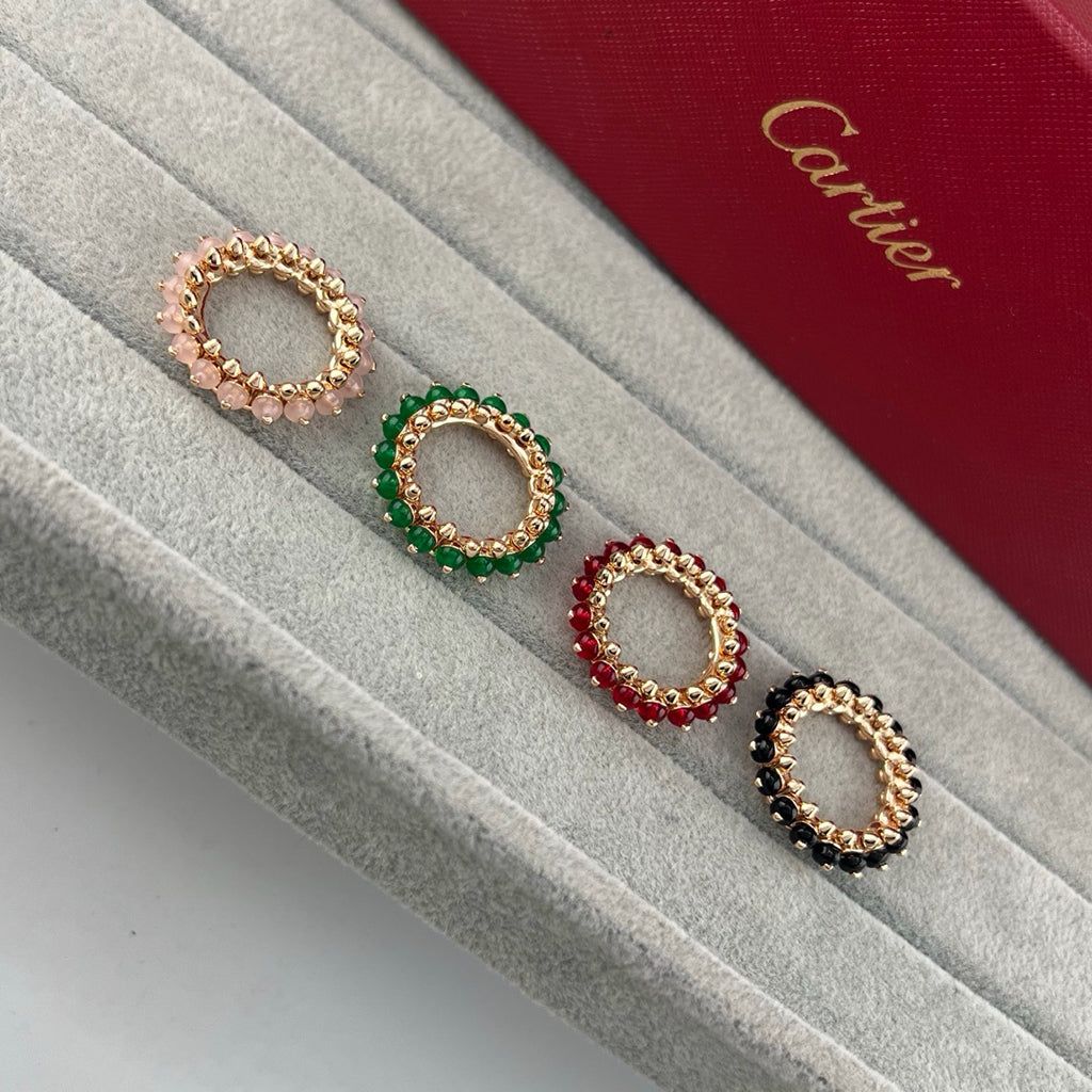 [Lumi Jewelery]CLASH 7.9MM AGATE CHALCEDONY RING