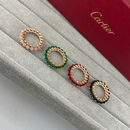 [Lumi Jewelery]CLASH 7.9MM AGATE CHALCEDONY RING