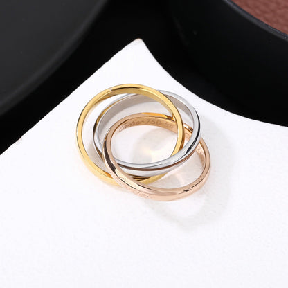 [Lumi Jewelery]TRINITY 3.2MM RING COLLECTION