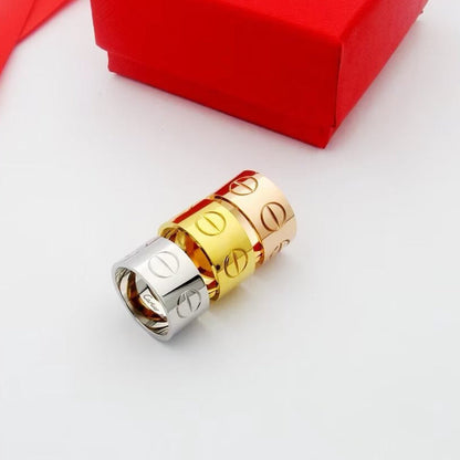 [Lumi Jewelery]LOVE 11MM LARGE RING