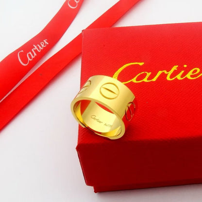 [Lumi Jewelery]LOVE 11MM LARGE RING