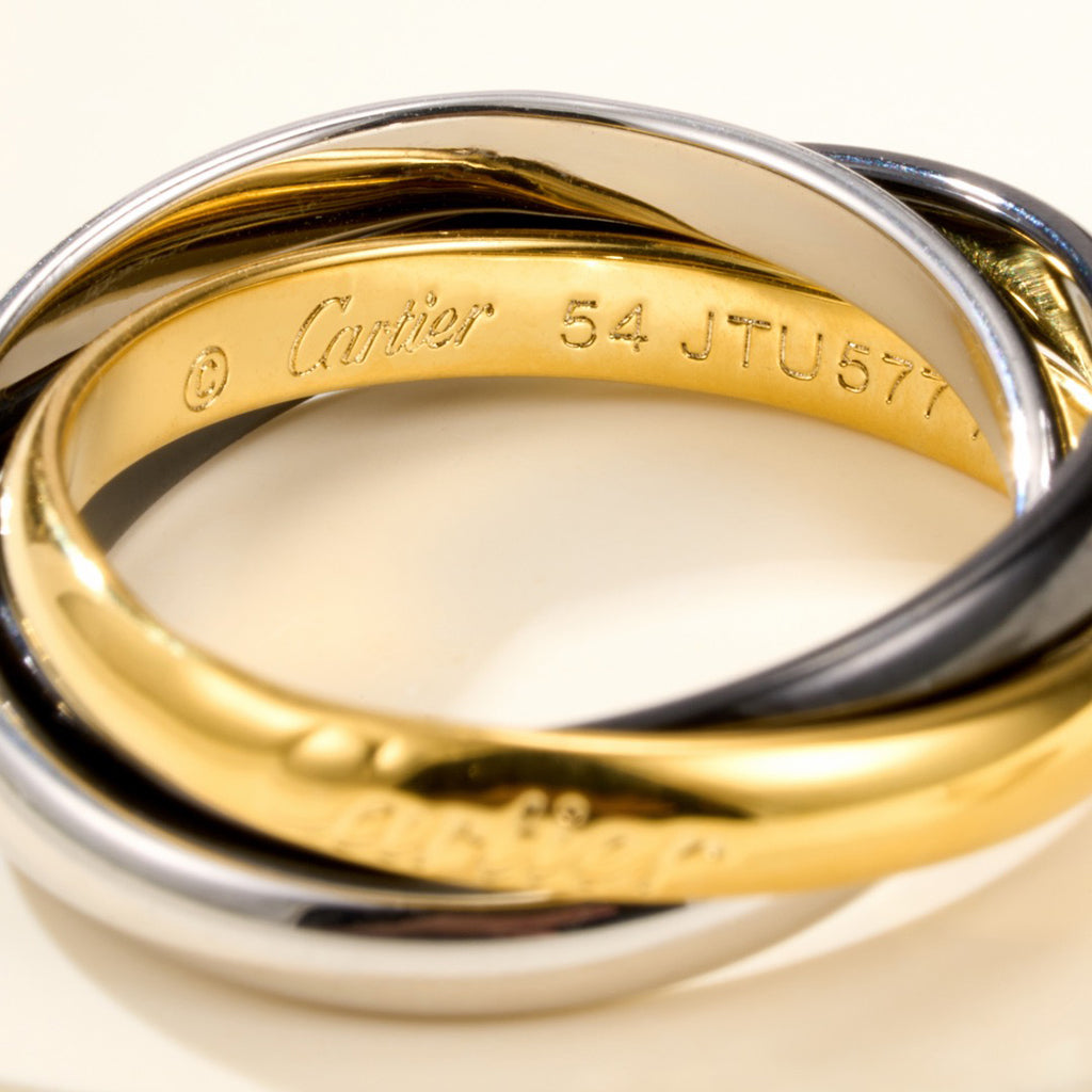 [Lumi Jewelery]TRINITY 3.2MM RING BLACK CERAMIC