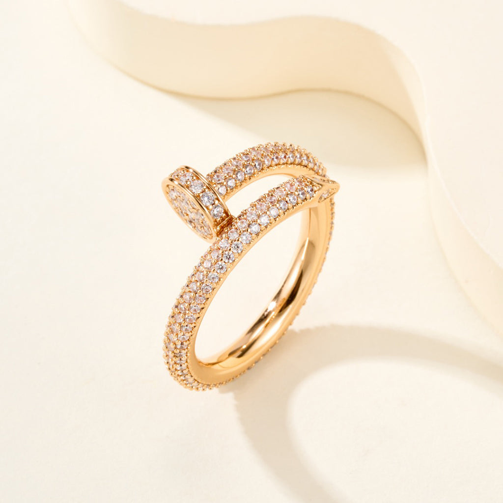 [Lumi Jewelery]JUSTE RING 2.6MM FULL DIAMOND