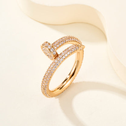 [Lumi Jewelery]JUSTE RING 2.6MM FULL DIAMOND