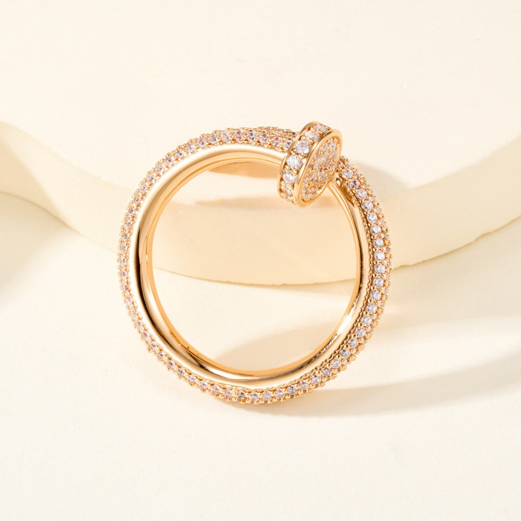 [Lumi Jewelery]JUSTE RING 2.6MM FULL DIAMOND