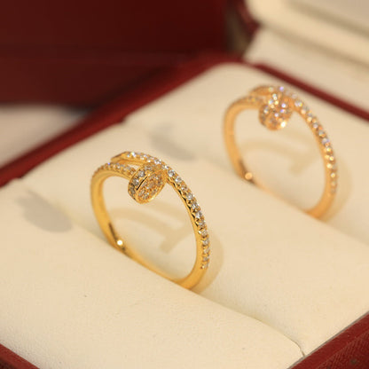 [Lumi Jewelery]JUSTE 1.8MM FULL DIAMOND RING