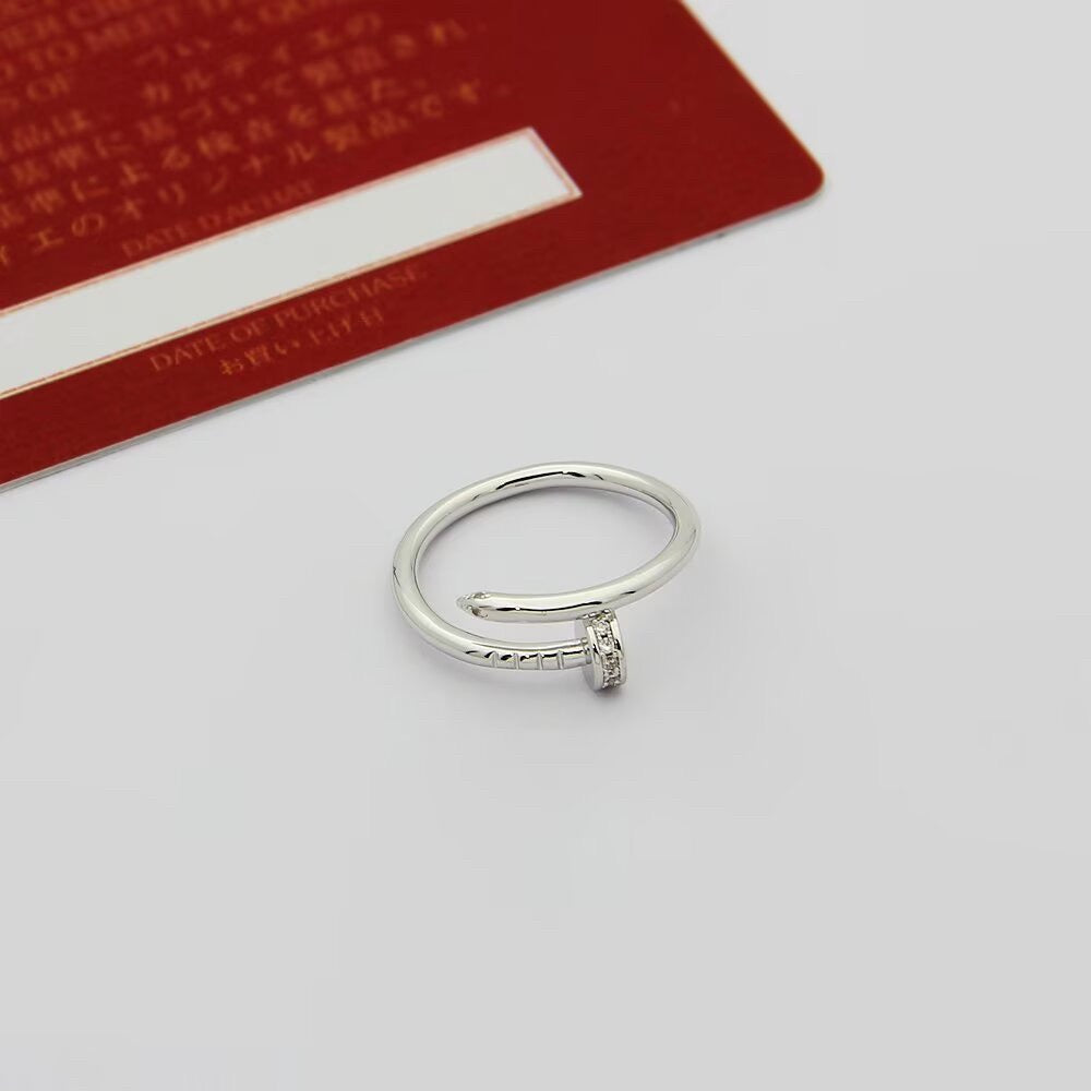 [Lumi Jewelery]JUSTE 1.8MM HALF DIAMOND RING