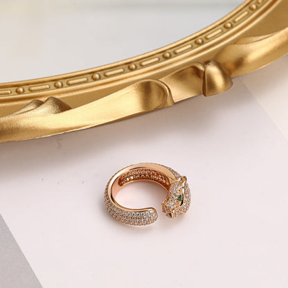 [Lumi Jewelery]PANTHERE FULL DIAMOND SMALL RING