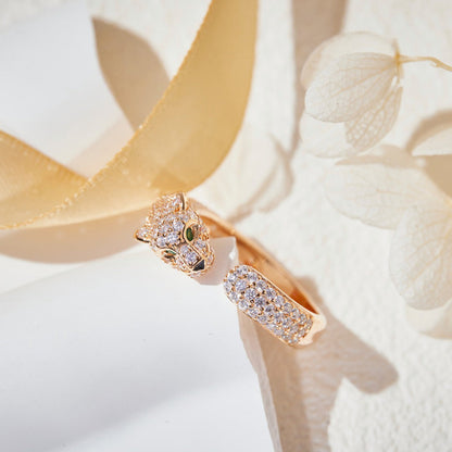 [Lumi Jewelery]PANTHERE FULL DIAMOND SMALL RING