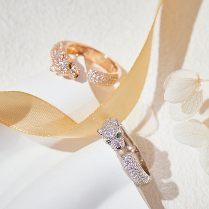 [Lumi Jewelery]PANTHERE FULL DIAMOND SMALL RING