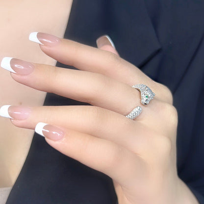 [Lumi Jewelery]PANTHERE FULL DIAMOND SMALL RING