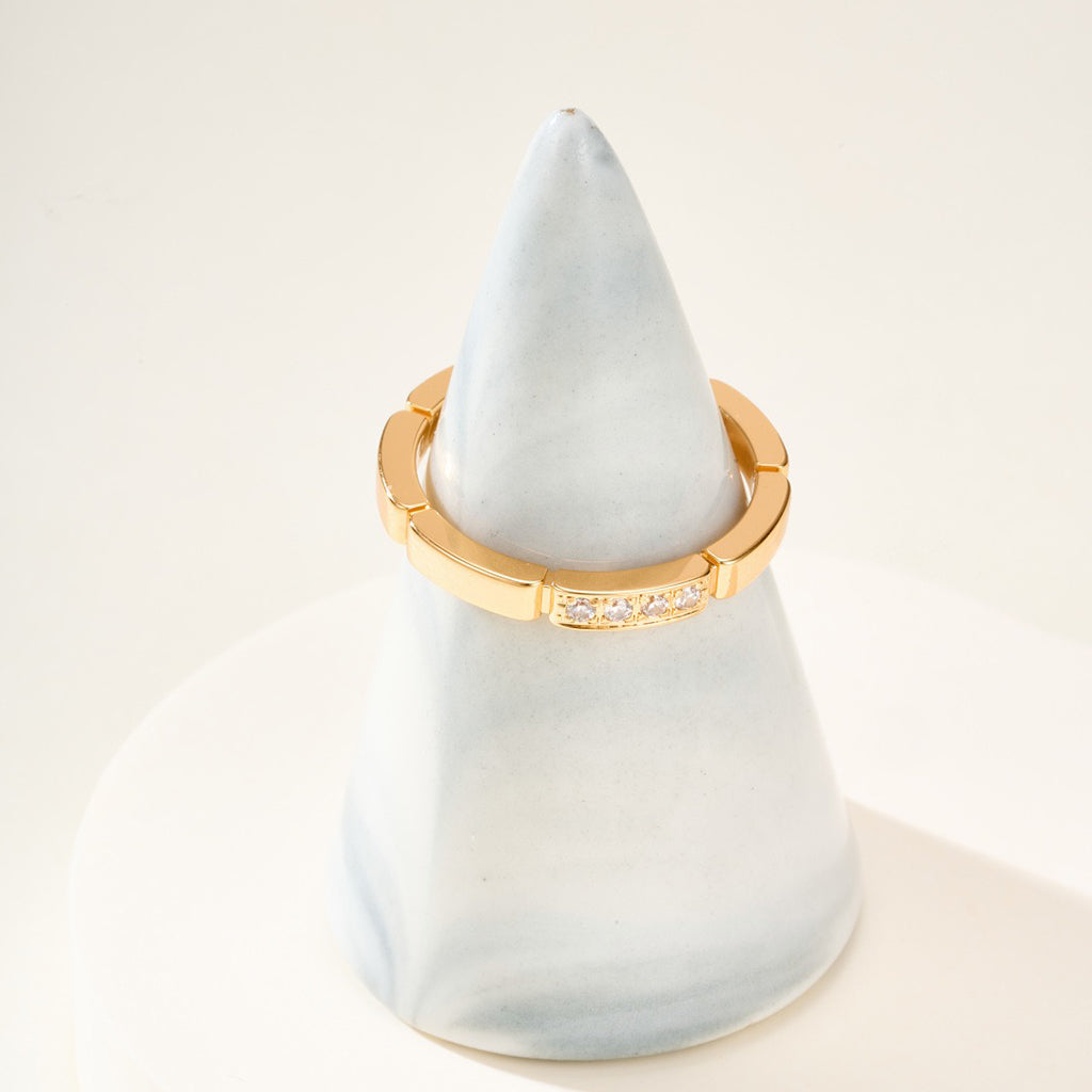 [Lumi Jewelery]MAILLON PANTHERE 4 DIAMOND RING