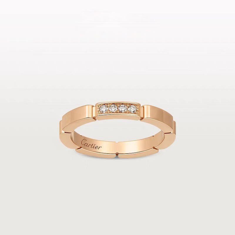 [Lumi Jewelery]MAILLON PANTHERE 4 DIAMOND RING