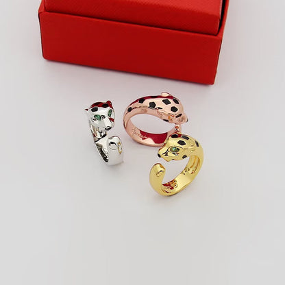 [Lumi Jewelery]PANTHERE SPOTTED MEDIUM RING