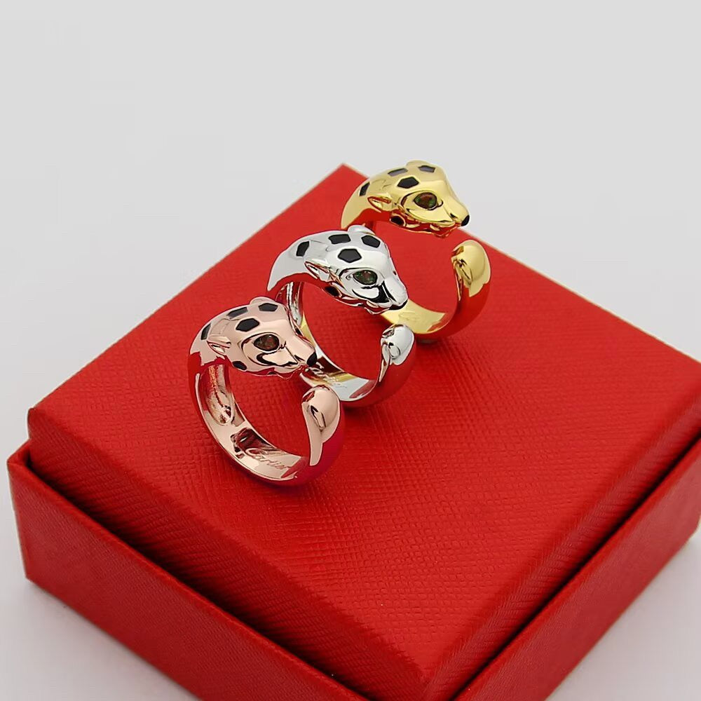 [Lumi Jewelery]PANTHERE SPOTTED MEDIUM RING