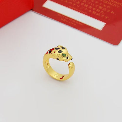 [Lumi Jewelery]PANTHERE SPOTTED MEDIUM RING