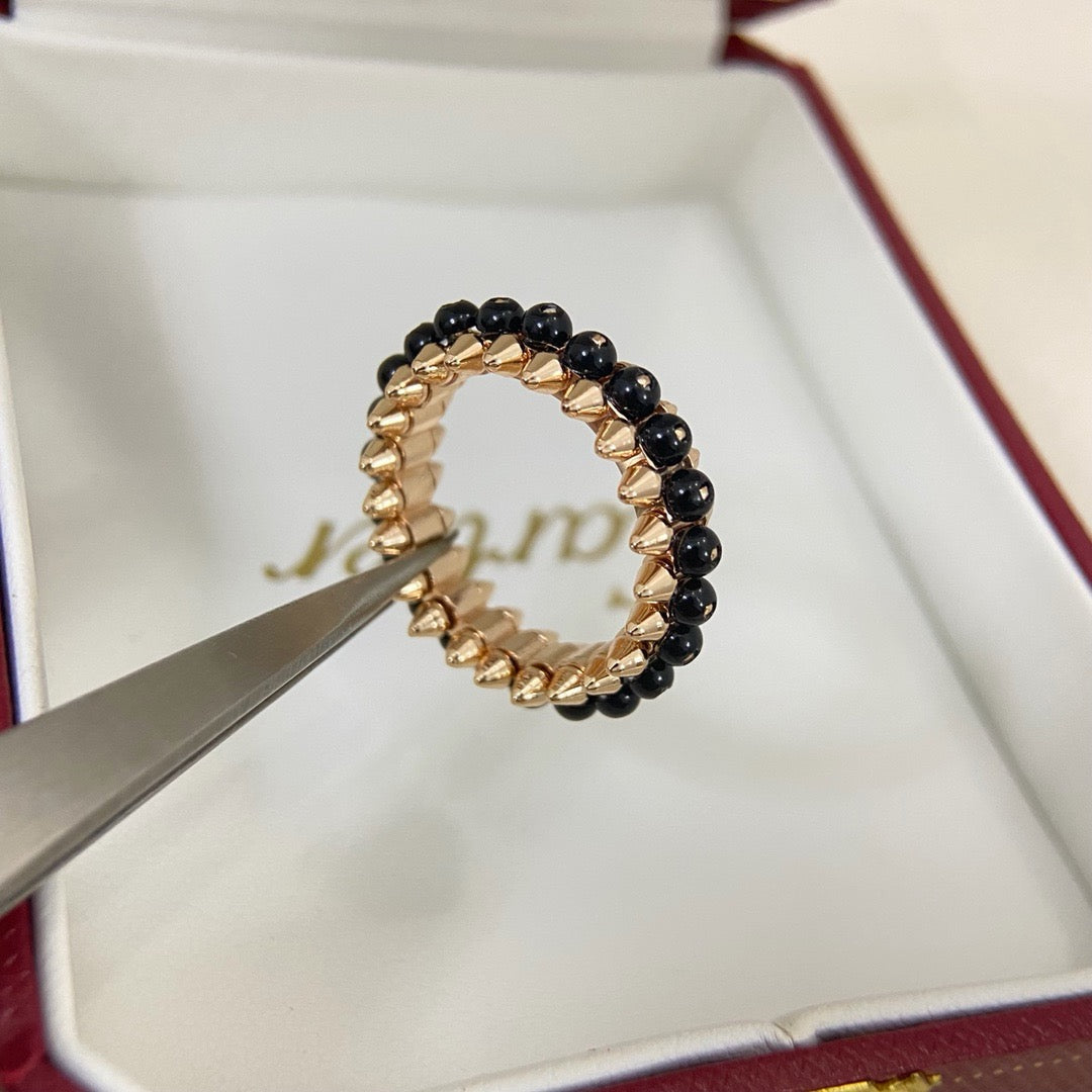 [Lumi Jewelery]CLASH 7.9MM AGATE CHALCEDONY RING