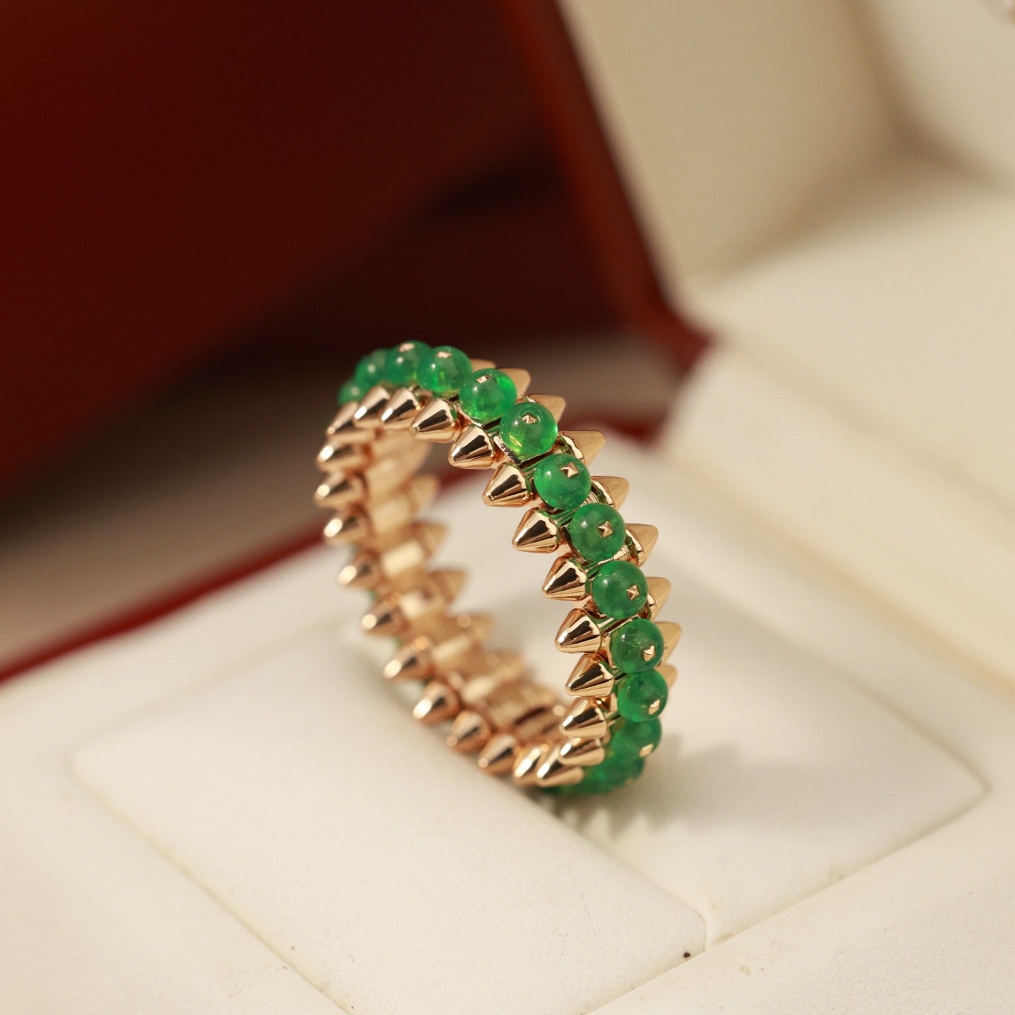 [Lumi Jewelery]CLASH 7.9MM AGATE CHALCEDONY RING