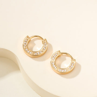 [Lumi Jewelery]LOVE DIAMOND EARRINGS