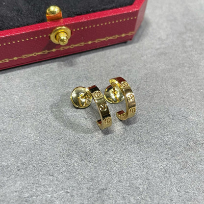 [Lumi Jewelery]LOVE EARRINGS 2.65 MM NO DIAMOND SMALL