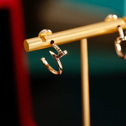 [Lumi Jewelery]JUSTE NO DIAMOND SMALL EARRINGS