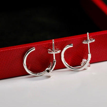 [Lumi Jewelery]JUSTE NO DIAMOND SMALL EARRINGS