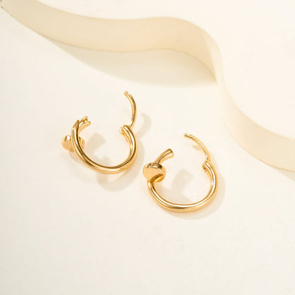 [Lumi Jewelery]JUSTE NO DIAMOND MINI EARRINGS