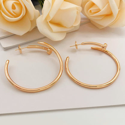 [Lumi Jewelery]JUSTE NO DIAMOND LARGE EARRINGS