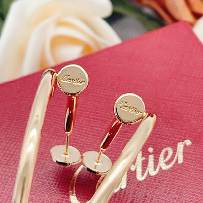 [Lumi Jewelery]JUSTE NO DIAMOND LARGE EARRINGS