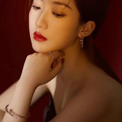 [Lumi Jewelery]JUSTE NO DIAMOND LARGE EARRINGS