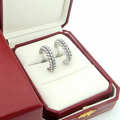 [Lumi Jewelery]CLASH FULL DIAMOND MEDIUM EARRINGS